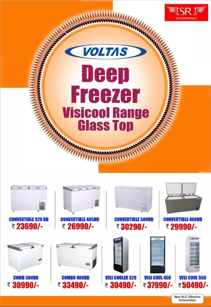 Voltas Deep Freezer Range